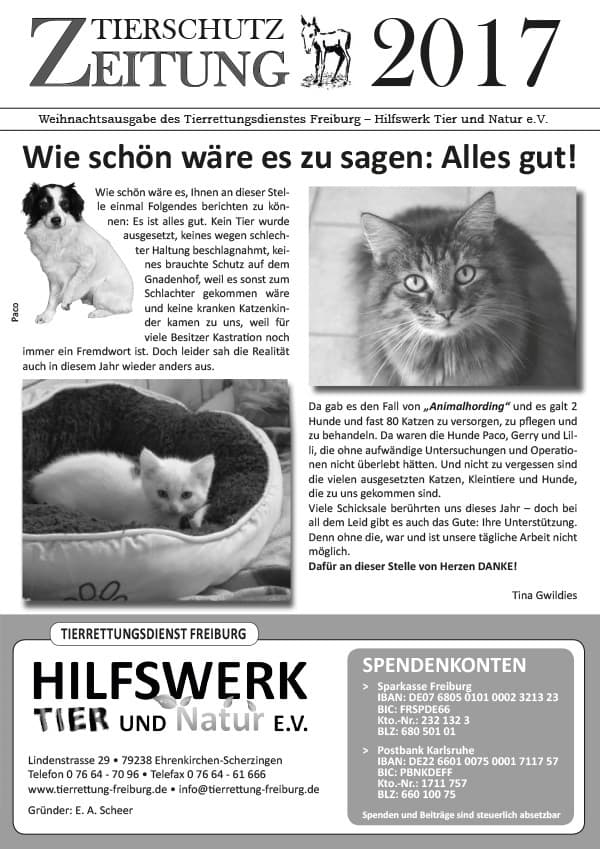 Tierschutzzeitung 2017